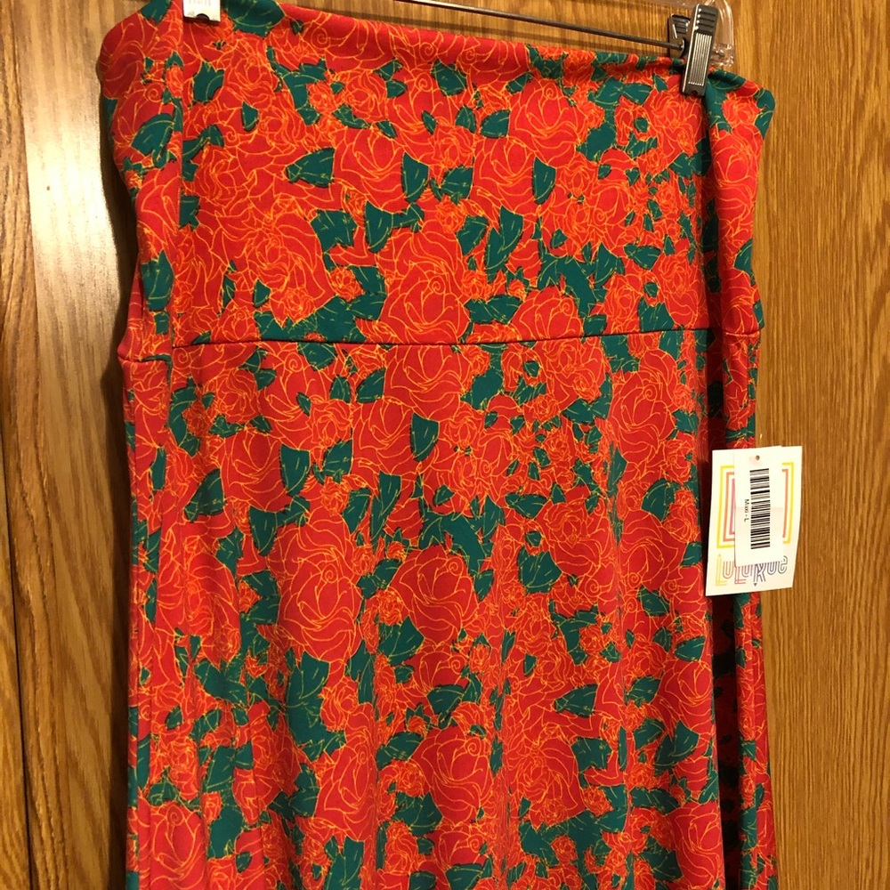 LuLaRoe Maxi Skirt Size L